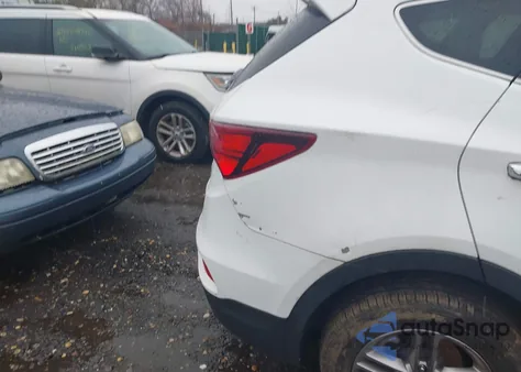 2017 Hyundai Santa Fe Sport 2.4L from USA, damaged, VIN 5NMZTDLB0HH018562